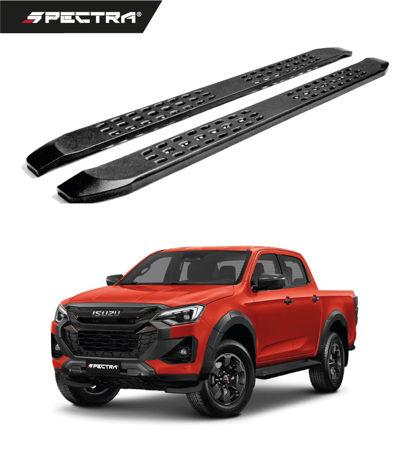 Estribos tipo Raptor para Isuzu DMAX (2021+)