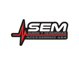 Logo de SEM Audio y Seguridad