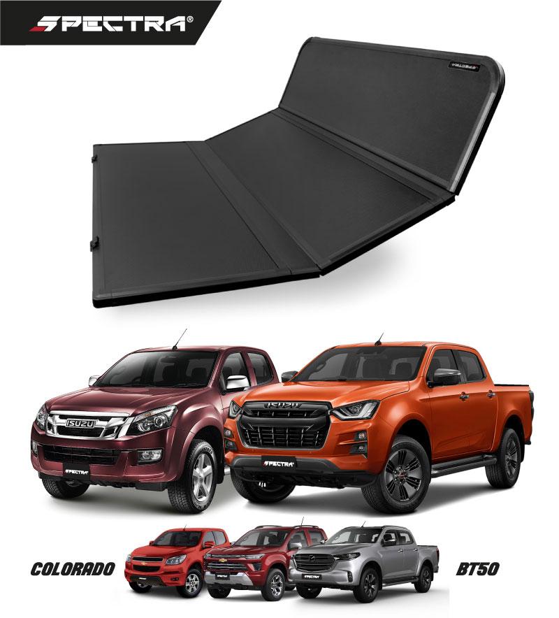 Tapa dura trifold para Isuzu DMAX (2012+) *Premium*
