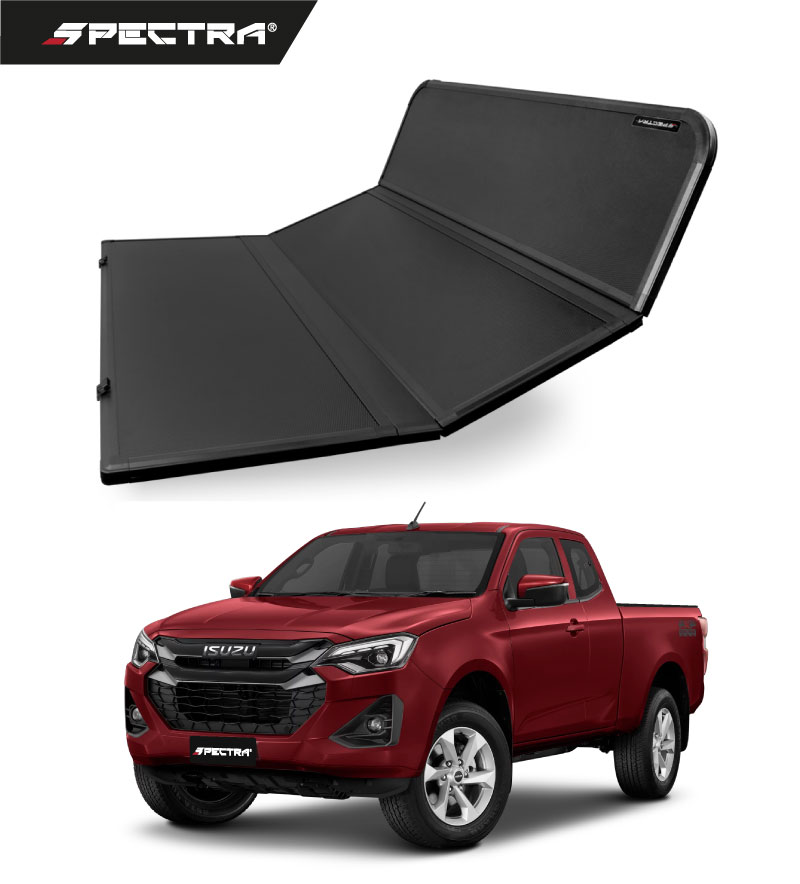 Tapa dura trifold para Isuzu DMAX extra cabina (2012+)