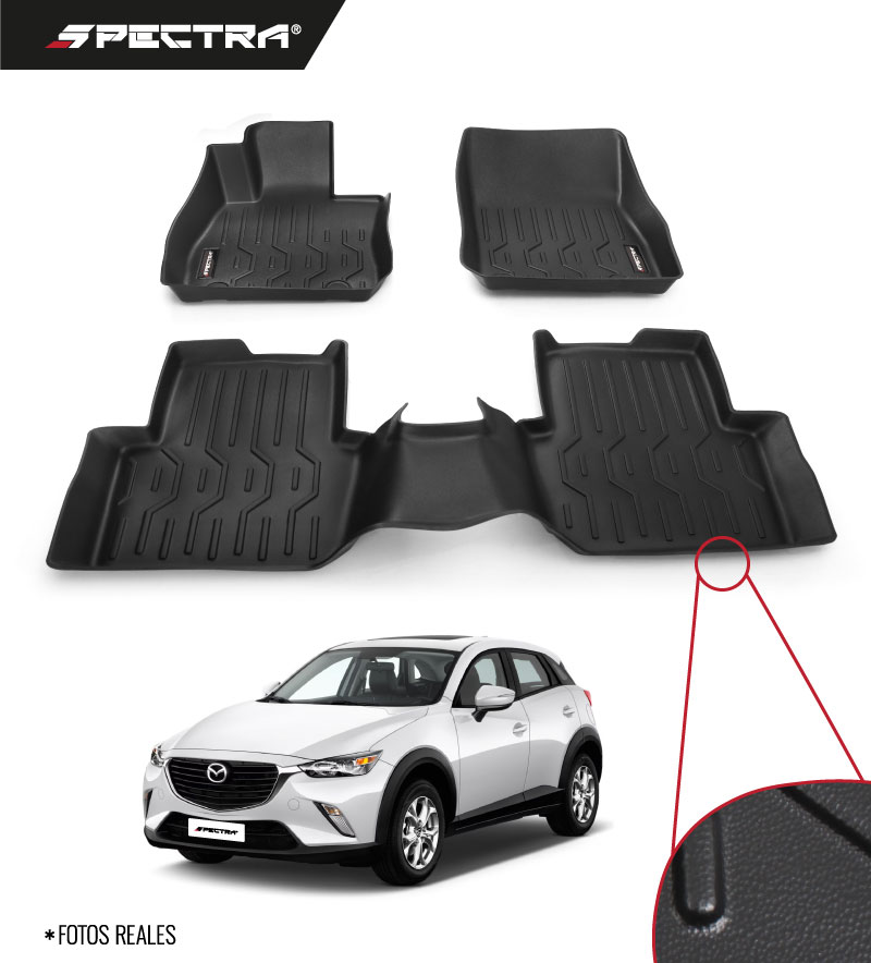 【moco!!】 Mazda CX3 (2016+) Textura Lisa - SPECTRA ® Costa Rica