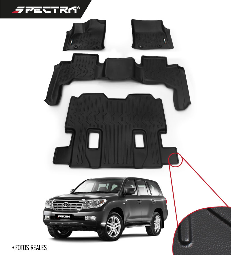Toyota Land Cruiser LC200 (7 pasajeros) (2008-2021) Textura Lisa